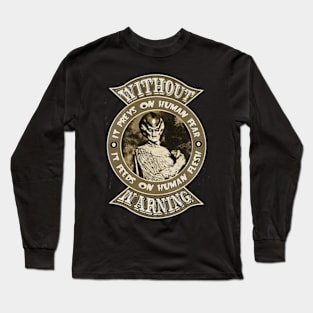 Without Warning Vintage Long Sleeve T-Shirt